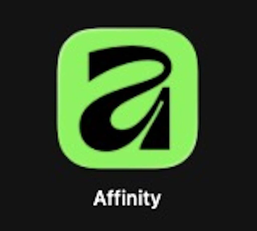 デザインツール新『Affinity』のアイコン