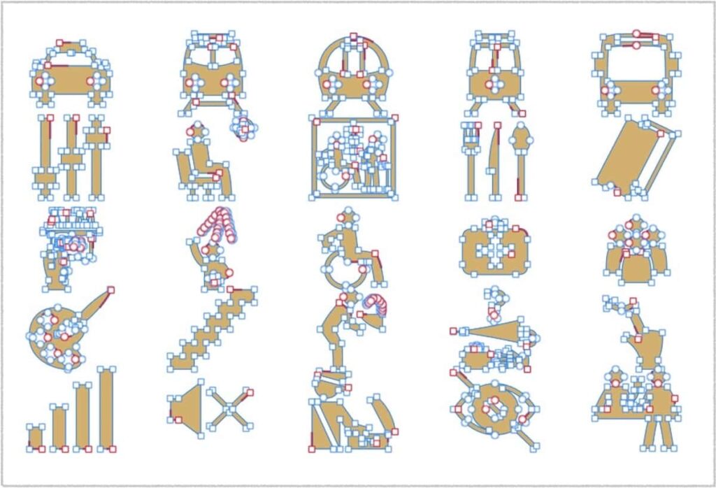 AffinityのFS Fontをカーブに変換